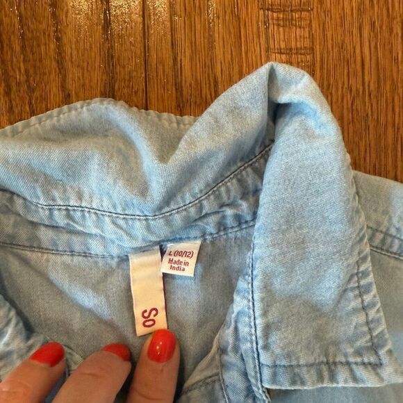 Girls size 10-12 dress bundle midi denim - Picture 6 of 9